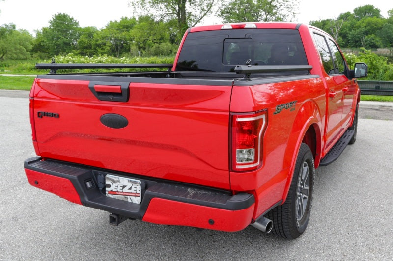 Dee Zee Hex Series Textured Black Aluminum Truck Bed Side Rails for 2004-2023 Ford F-150/Super Duty, part DZ 99709TB