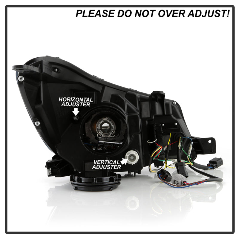 Spyder Signature Subaru Forester 14-16 Xenon/HID Model Only Headlights (PRO-YD-SUFO14HIDSI-BK) SPYDER