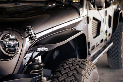 DV8 Offroad 18-25 Jeep Wrangler JL Slim Fender Flares FDJL-07