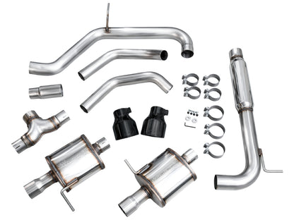 AWE 22-25 Volkswagen Jetta GLI Touring Edition Exhaust - Diamond Black Tips