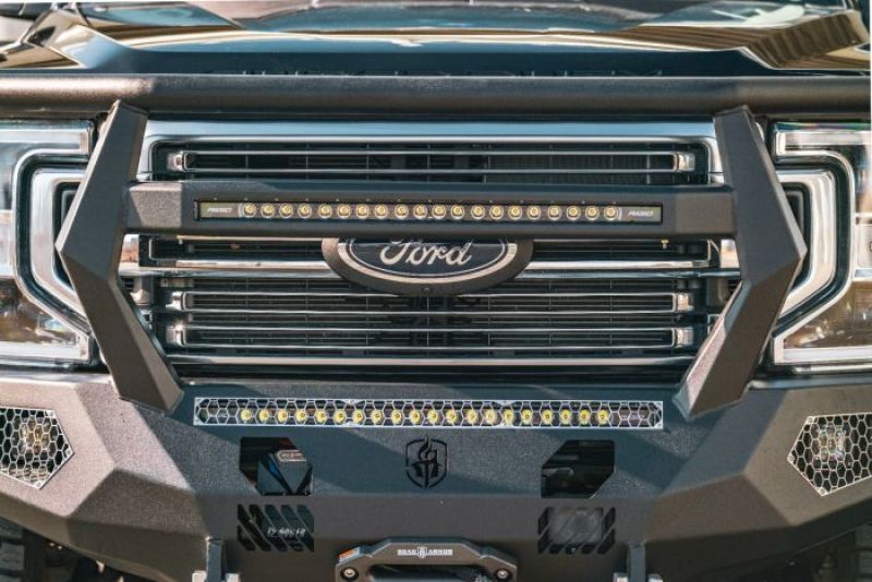 2017 Ford F250 Evolution Front Winch Bumper With Reaper Guard Road Armor