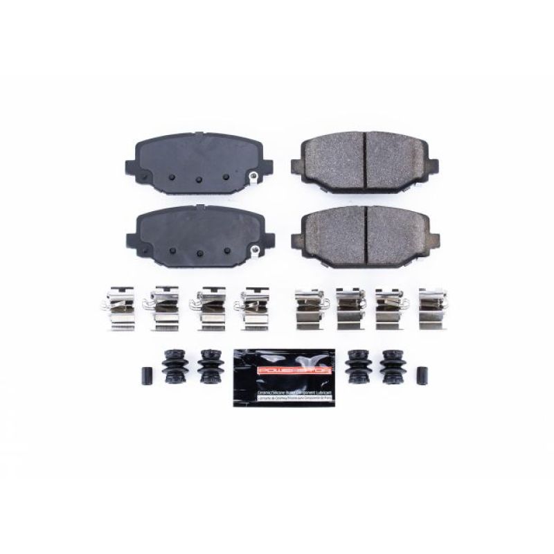 Power Stop 12-16 Chrysler Town & Country Rear Z23 Evolution Sport Brake Pads w/Hardware PowerStop
