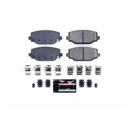 Power Stop 12-16 Chrysler Town & Country Rear Z23 Evolution Sport Brake Pads w/Hardware PowerStop