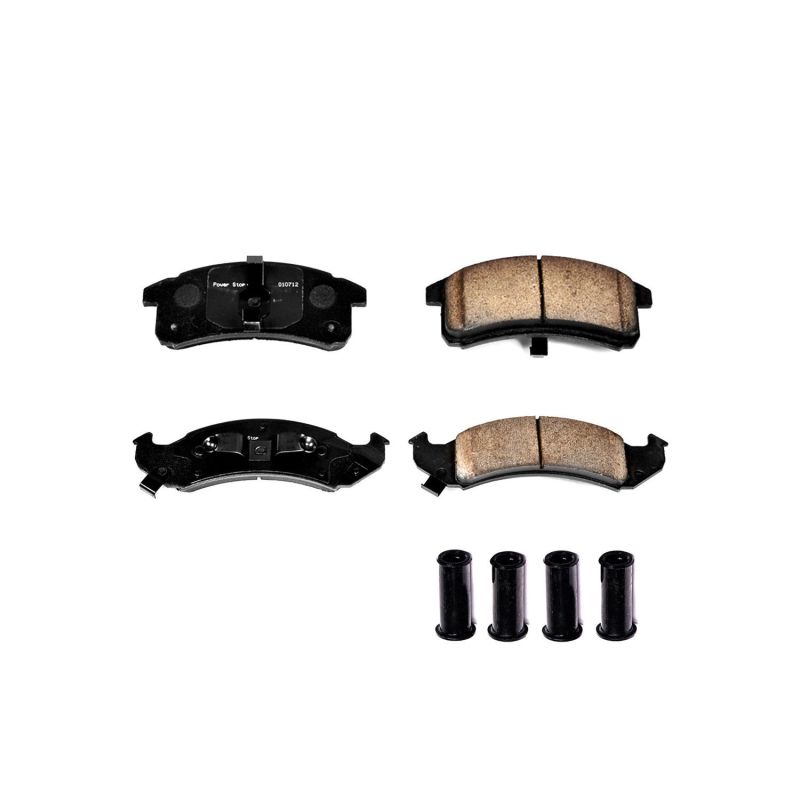 Power Stop 94-99 Buick LeSabre Front Z17 Evolution Ceramic Brake Pads w/Hardware PowerStop