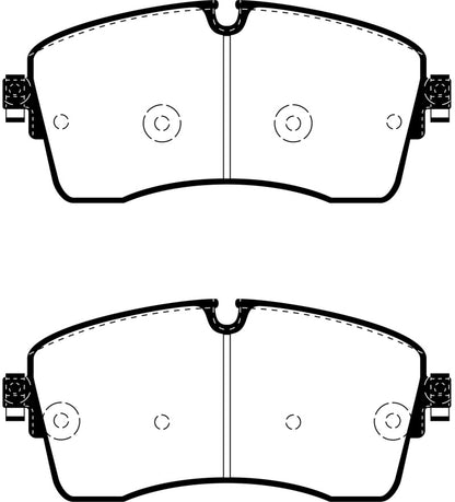 EBC YellowStuff Front Brake Pads - DP42385R EBC