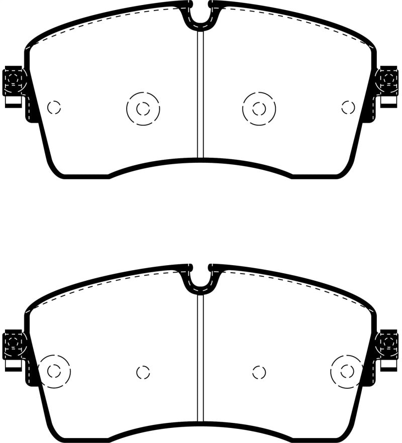 EBC YellowStuff Front Brake Pads - DP42385R