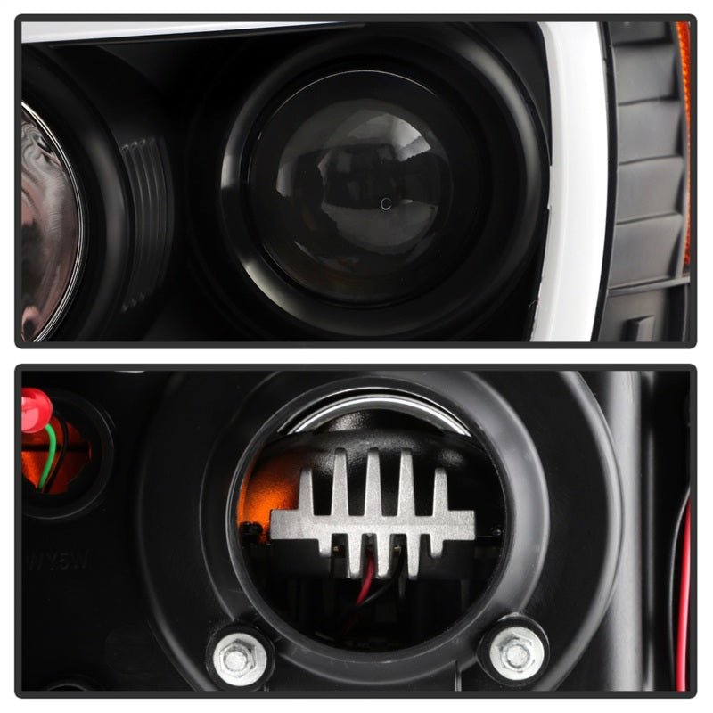 Spyder Toyota Tacoma 05-11 V2 High-Power LED Headlights - Black PRO-YD-TT05PL-BK SPYDER