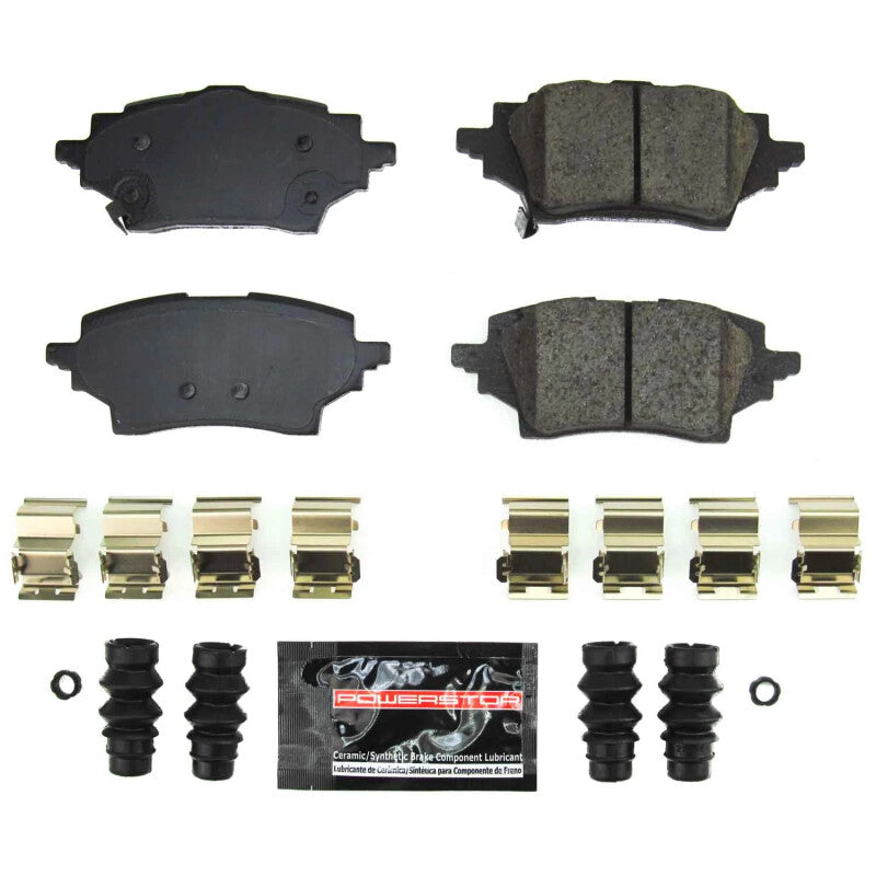Power Stop 19-22 Toyota C-HR Rear Z23 Evo Sport Brake Pads w/Hardware PowerStop