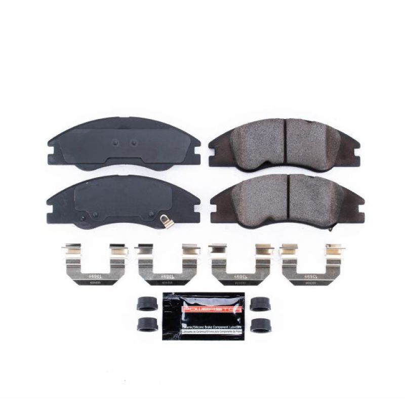 Power Stop 05-09 Kia Spectra Front Z23 Evolution Sport Brake Pads w/Hardware PowerStop