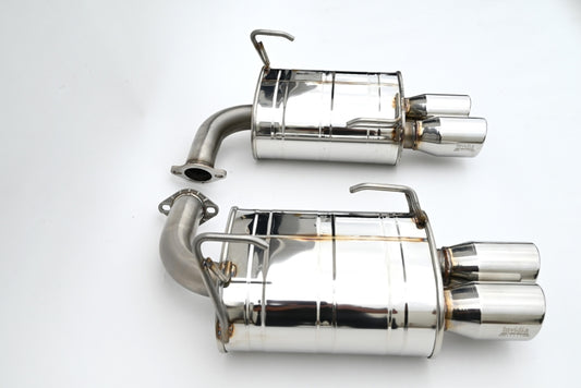Invidia 22+ Subaru WRX Q300 3.5in. Rolled Dual Wall S.S Tip Axle-back Exhaust