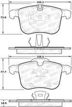 Load image into Gallery viewer, StopTech Premium Ceramic Brake Pads - 308.12570