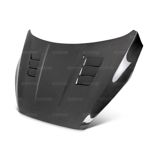 Seibon HD16FDFO-TS TS-Style Carbon Fiber Hood for 2015–2018 Ford Focus