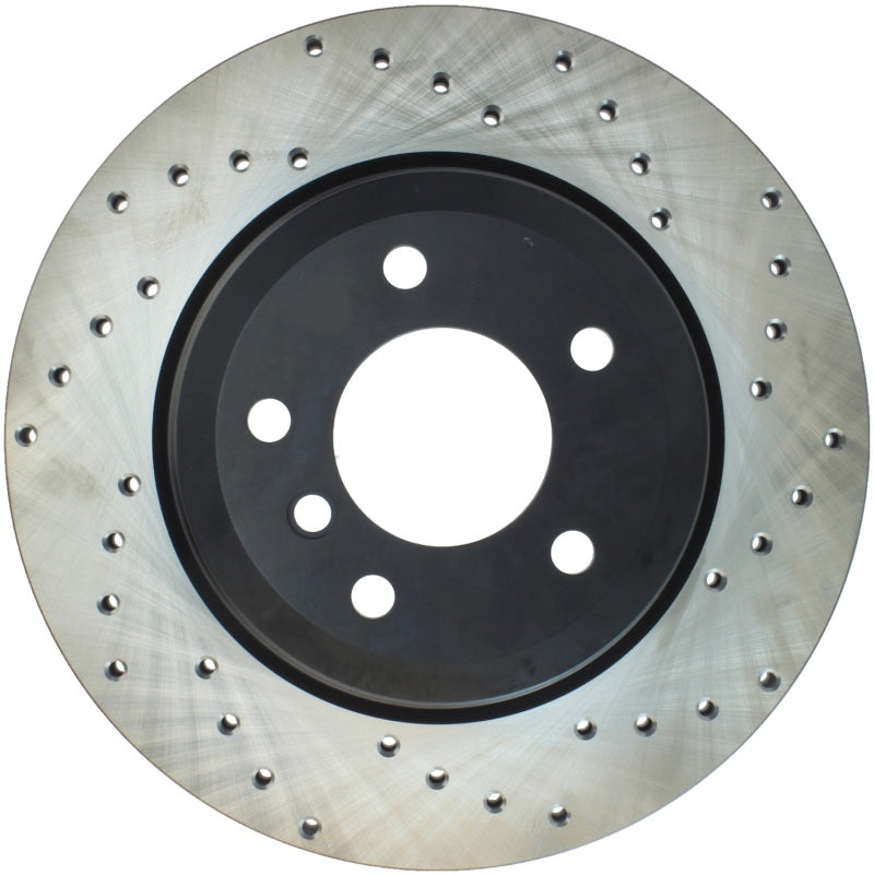 StopTech Sport Cross Drilled Brake Rotor - Rear Left Stoptech