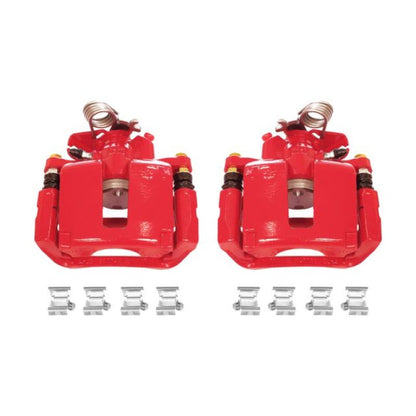 Power Stop 13-17 Ford Explorer Rear Red Calipers w/Brackets - Pair PowerStop