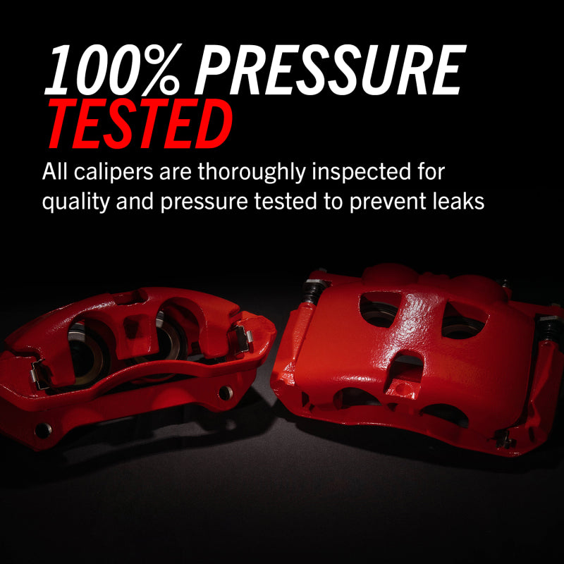 Power Stop 07-10 Lexus IS250 Front Red Calipers w/Brackets - Pair PowerStop