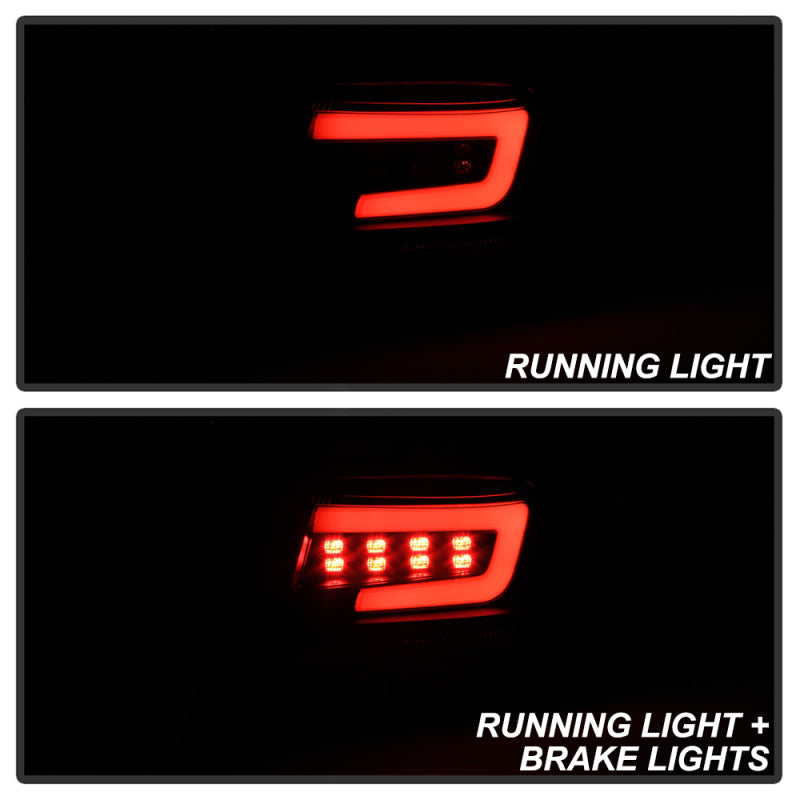 Spyder 08-11 Subaru Impreza WRX 4DR LED Tail Lights - Black ALT-YD-SI084D-LED-BK SPYDER