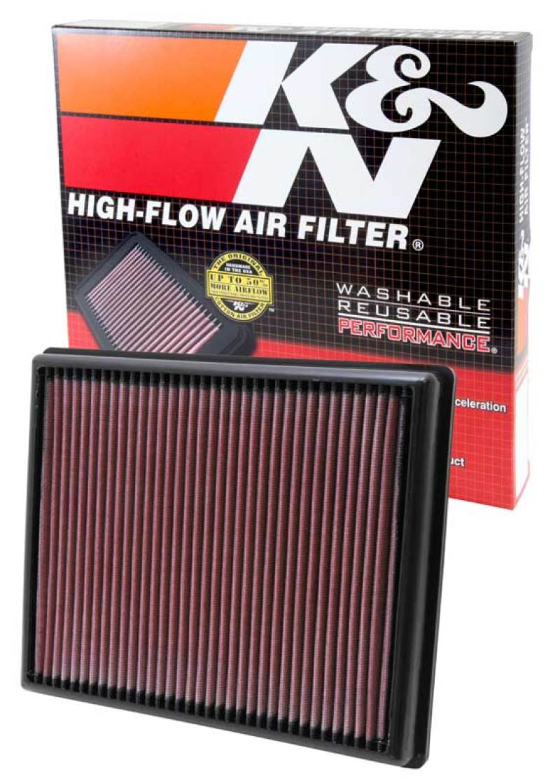 K&N Replacement Air FIlter 12 BMW 335i / 12-13 BMW M135I (F30) K&N Engineering