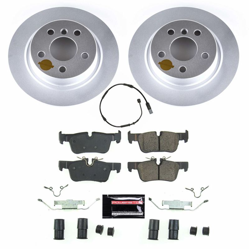 Power Stop 16-19 Mini Cooper Clubman Rear Z23 Evolution Sport Coated Brake Kit PowerStop