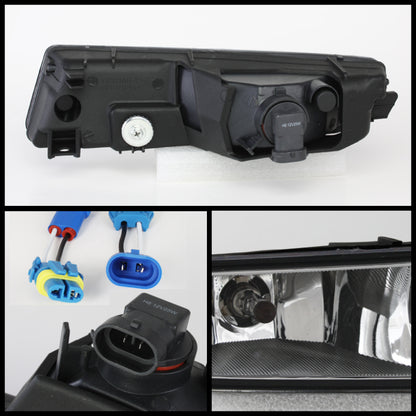 Spyder Acura TL 02-03 OEM Fog Lights wo/Switch Clear FL-ATL02-C SPYDER