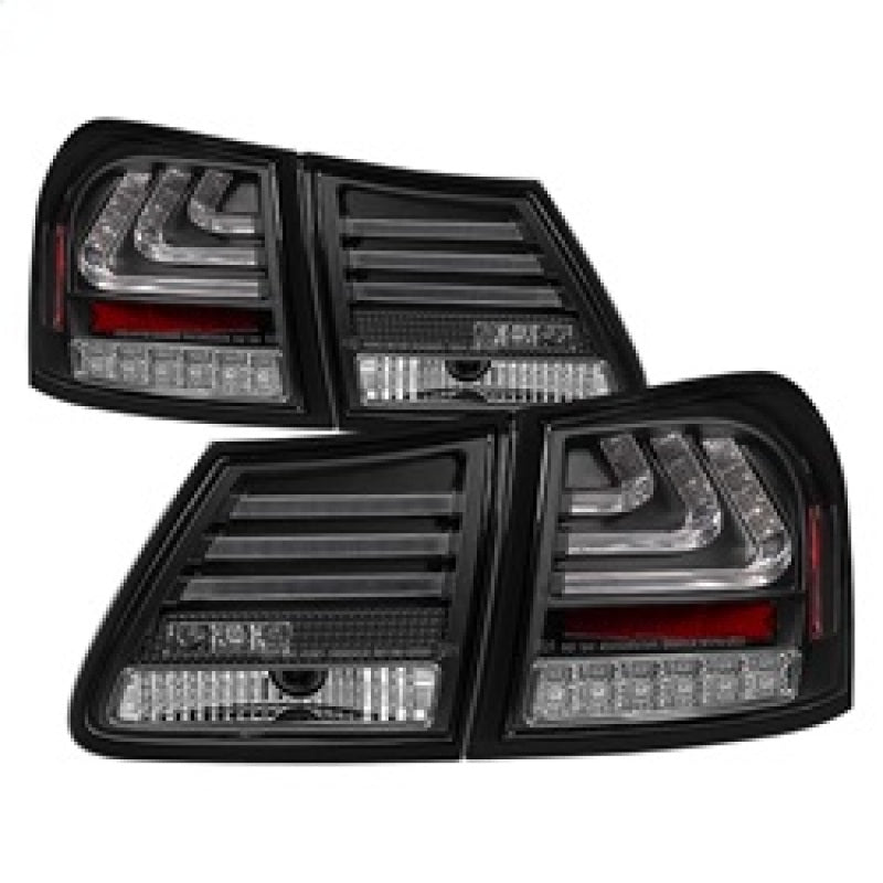 Spyder 07-11 Lexus GS 350 LED Tail Lights Black ALT-YD-LGS06-LED-BK SPYDER