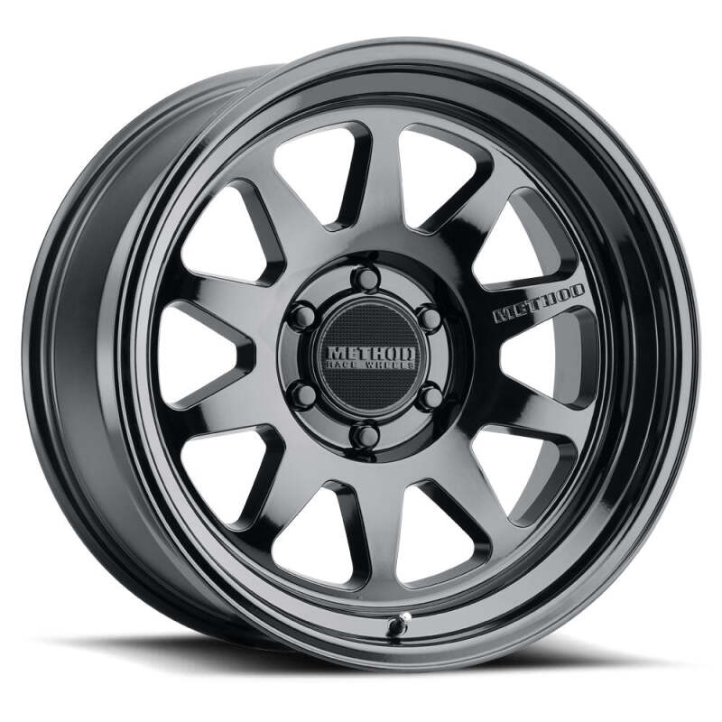 Method MR316 20x9 / 6x5.5 BP / 0mm Offset / 106.25mm CB Gloss Black Wheel Method Wheels