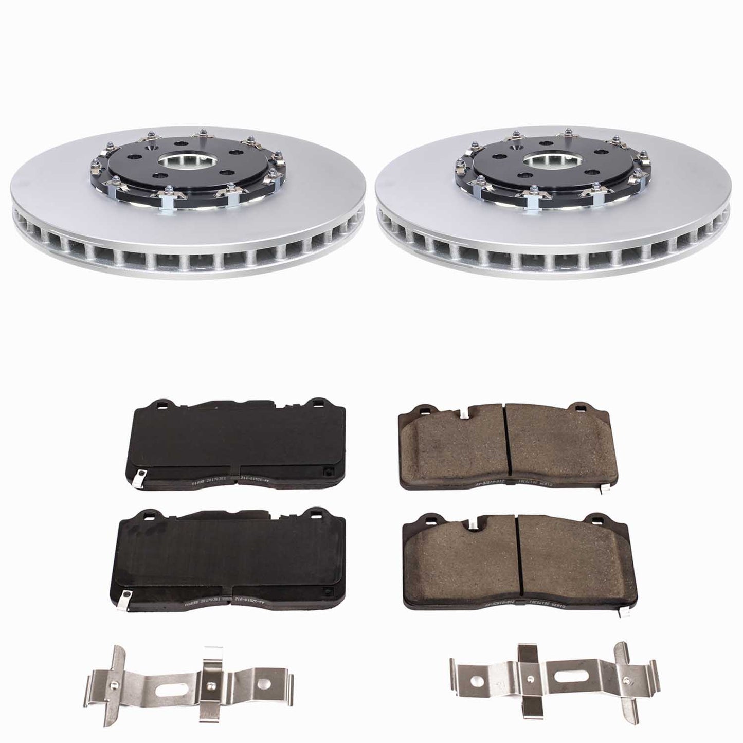 Power Stop 17-23 Chevrolet Camaro Front Z17 Coated Brake Kit