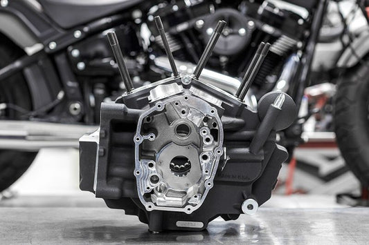 S&S Cycle 2018+ M8 Softail Models MK-Series Crankcase Assembly - 310-1326