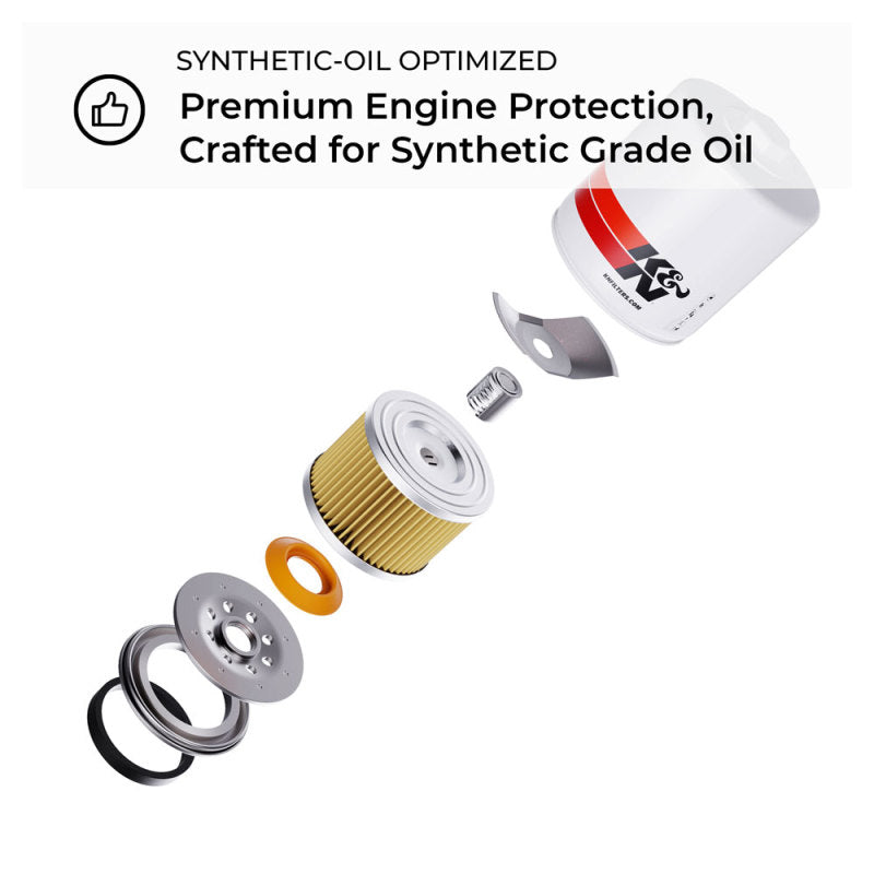 K&N 03-05 Neon SRT-4 / Lotus Elise Performance Gold Oil Filter K&N Engineering