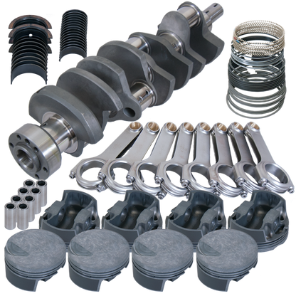 Eagle Chevy 454 4.250in Crank 6.385in H-Beam -3cc Flat Top 4.280in Pistons Rotating Assembly
