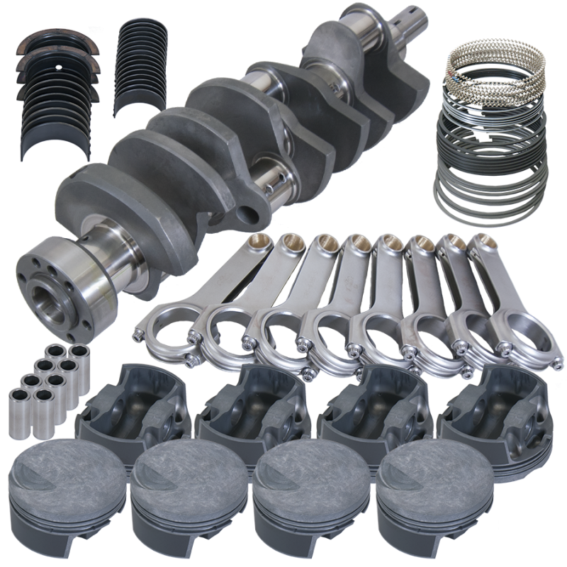 Eagle Chevy 454 4.250in Crank 6.385in H-Beam -3cc Flat Top 4.350in Pistons Rotating Assembly