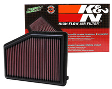 Load image into Gallery viewer, K&amp;N Replacement Air Filter for 12 Honda Civic 1.8L L4