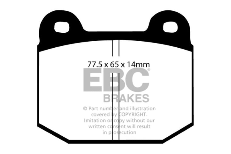 EBC BlueStuff Brake Pads - DP5197/2NDX