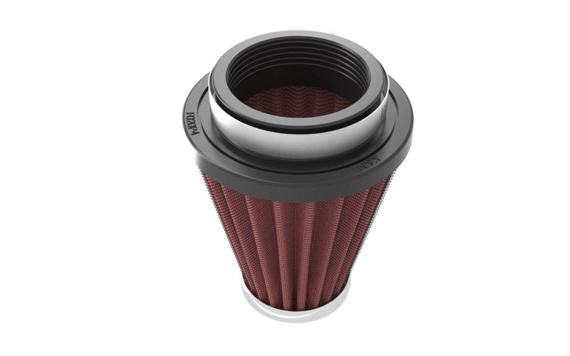 K&N Universal Chrome Filter 2.063in Flange ID x 3.5in Base OD x 2in Top OD x 4in H K&N Engineering