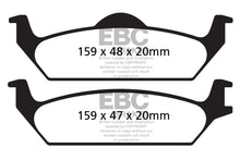 Load image into Gallery viewer, EBC YellowStuff Rear Brake Pads - DP41648R