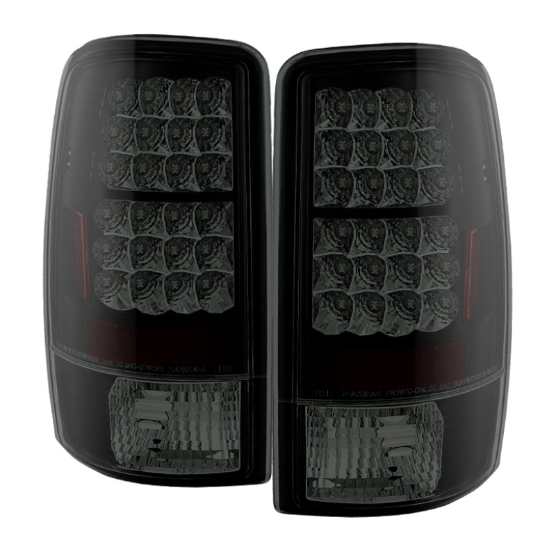 Spyder Chevy Suburban/Tahoe 1500/2500 00-06 LED Tail Lights Black Smoke ALT-YD-CD00-LED-BSM SPYDER