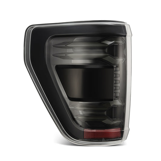 AlphaRex 21-23 Ford F-150 LUXX LED Tailights - Alpha-Black w/ BLIS