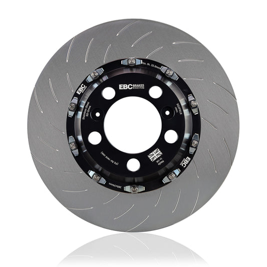 EBC Racing 2016+ Ford Focus RS (MK3) 2 Piece Floating Conversion SG Racing Front Rotors EBC