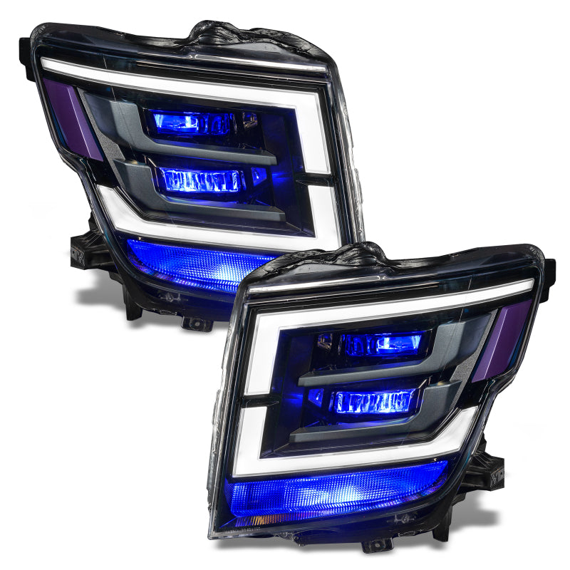 Oracle 21-22 Nissan Titan Demon Eye RGB Headlight Upgrade Kit - ColorSHIFT w/o Cntrl SEE WARRANTY ORACLE Lighting