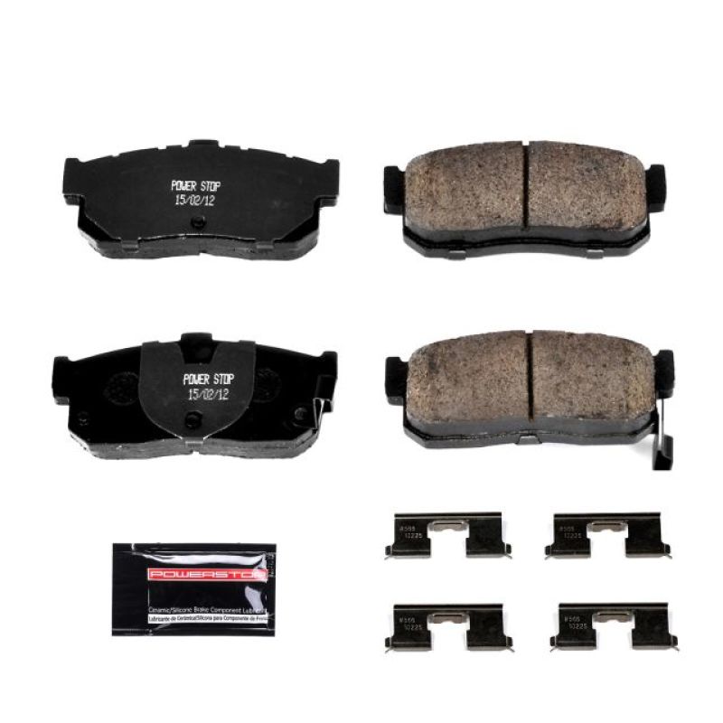 Power Stop 91-96 Infiniti G20 Rear Z23 Evolution Sport Brake Pads w/Hardware PowerStop