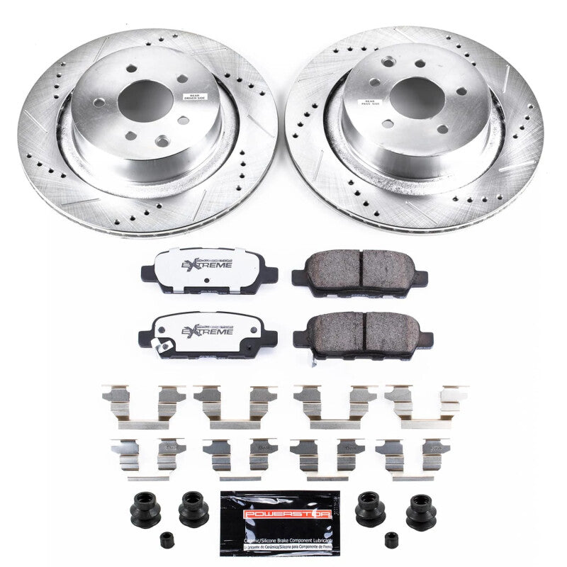 Power Stop 14-15 Infiniti Q60 Rear Z26 Street Brake Kit PowerStop