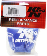 Load image into Gallery viewer, K&amp;N Yamaha WRB650/WB700/WRB700/WRA700 Blue Oval Straight Drycharger Air Filter Wrap