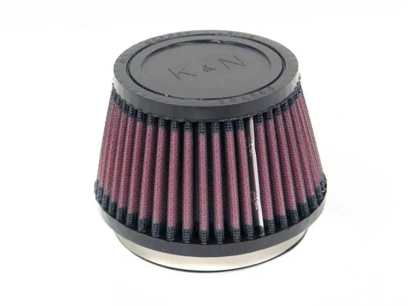 K&N Filter Universal Rubber Filter 3 1/2 inch Flange 4 5/8 inch Base 3 1/2 inch Top 3 inch Height K&N Engineering