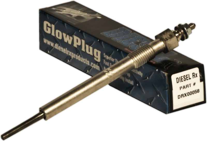 DieselRx DRX00058 Glow Plug, Dual Coil, Self Regulating - 2001-2005 Chevy/GMC 6.6L