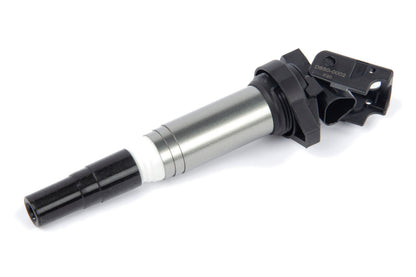 Dinan D650-0002 black N Series performance ignition coil for BMW and MINI engines with Dinan logo