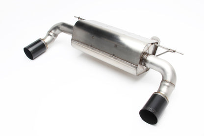Dinan D660-0047-BLK Free Flow axle-back exhaust for 2014-2016 BMW F22 M235i with black ceramic 3.5-inch tips
