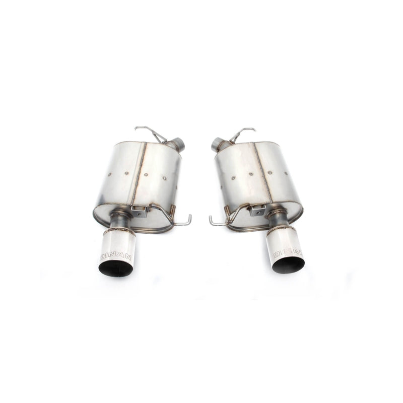 Dinan D660-0051 Free Flow axle-back exhaust for 2011-2016 BMW F10 535i with polished 3.5-inch exhaust tips