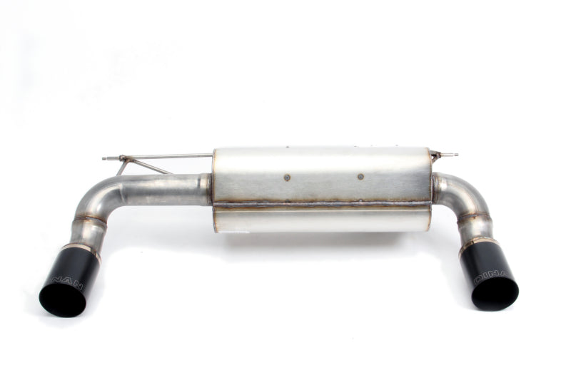 Dinan D660-0055-BLK Free Flow axle-back exhaust for BMW F30 340i and F32 440i with black ceramic 3.5-inch tips