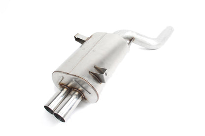 Dinan D660-4602 Free Flow axle-back exhaust for BMW E46 325i and 330i with polished 2.5-inch exhaust tips
