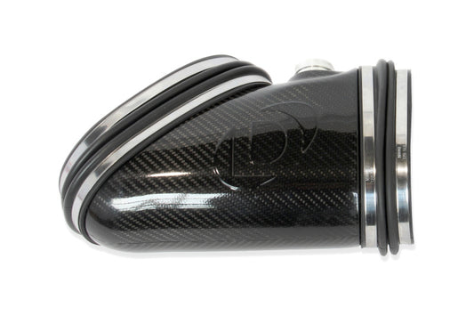 Dinan D760-0024 carbon fiber intake tube for 2008-2013 BMW E90 E92 and E93 M3 with rubber connecting hoses
