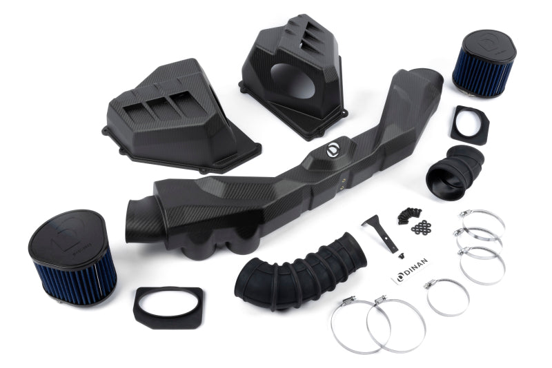 Dinan D760-0063-B matte carbon fiber cold air intake for BMW G80 M3 G82 G83 M4 and G87 M2